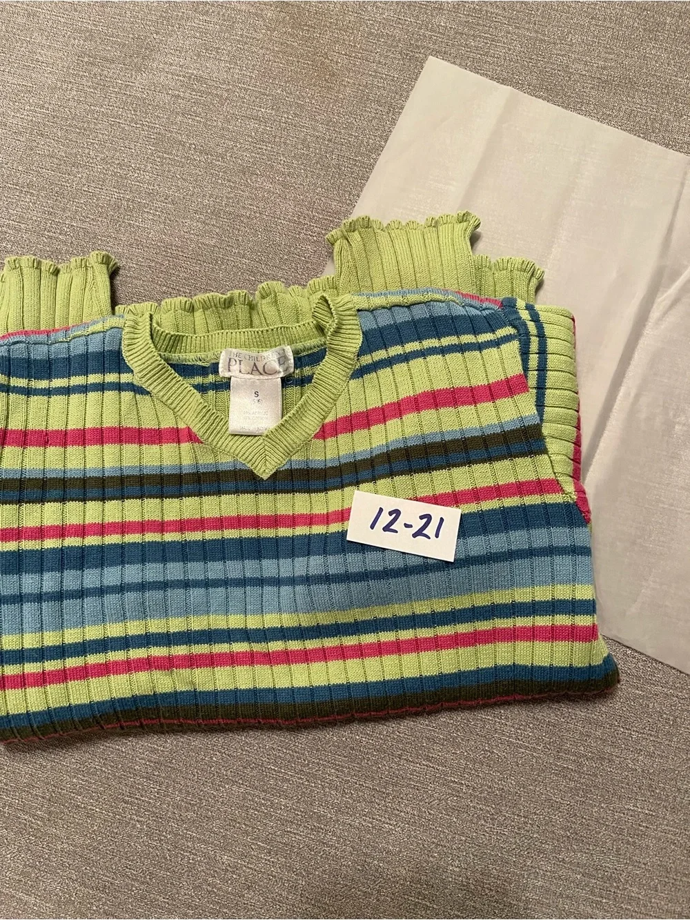The Childrens Place ribbed neck